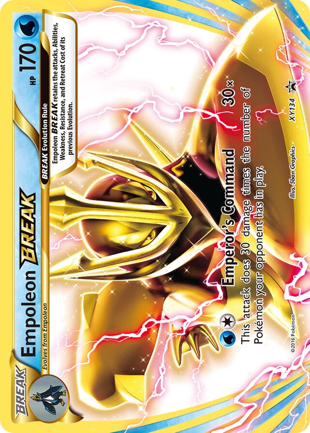 EmpoleonBREAK XY Black Star Promos XY134 PROMO