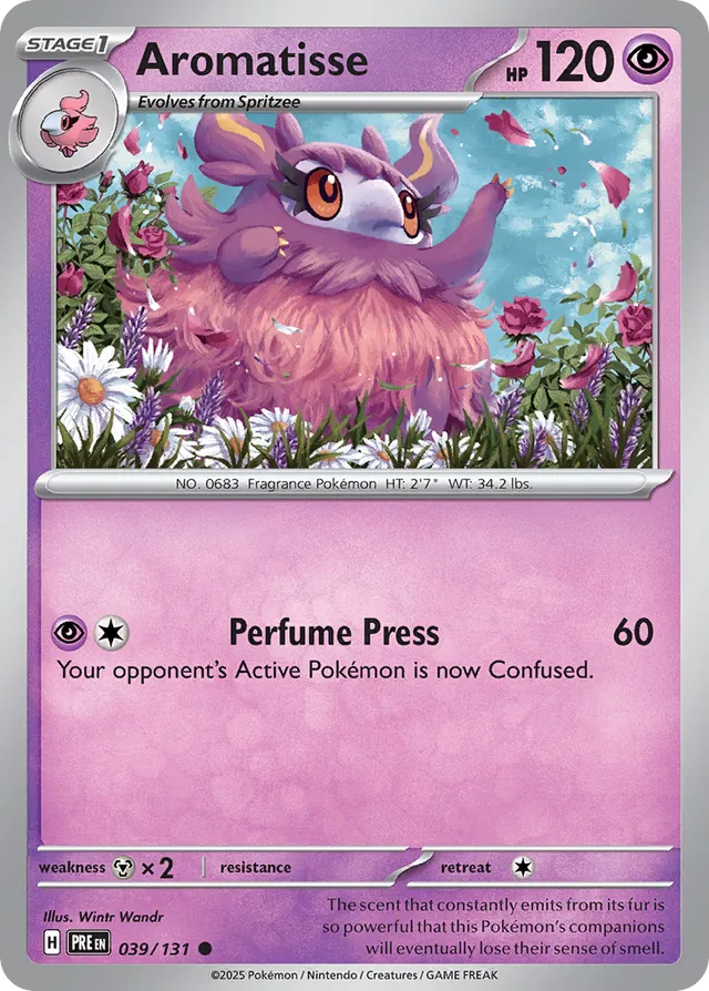 Aromatisse Prismatic Evolutions 039/131 Common
