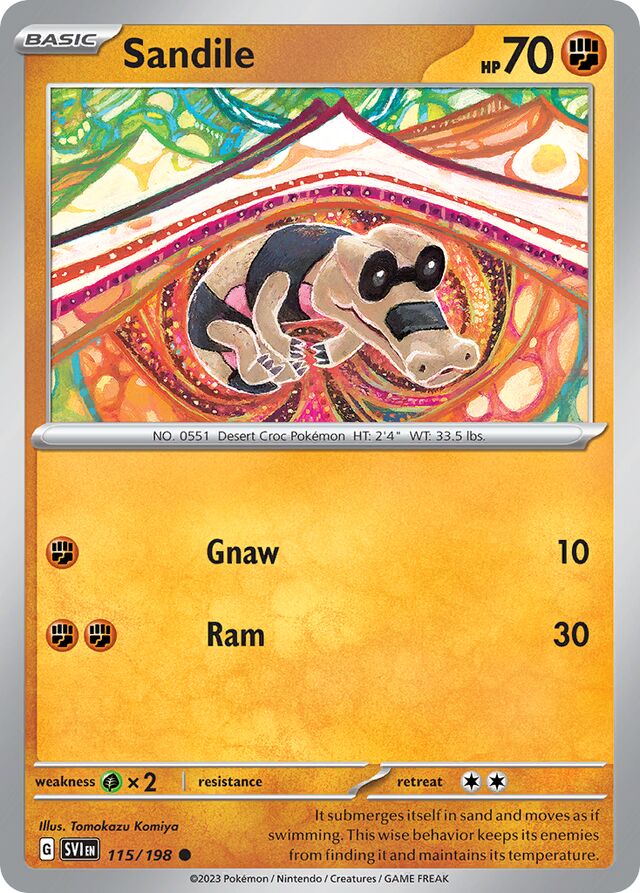 Sandile Scarlet & Violet 115/198 Common