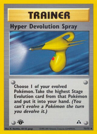 Hyper Devolution Spray (Neo Discovery 73/75)