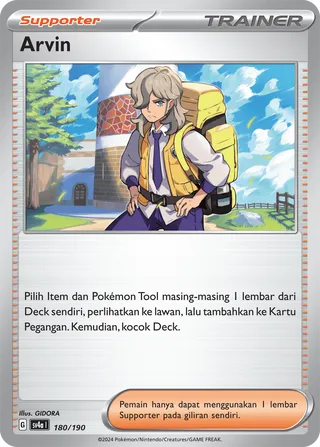 Arven (Shiny Treasure ex 180/190)