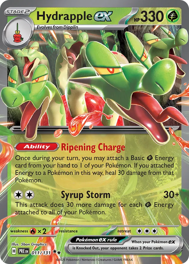 Hydrappleex Prismatic Evolutions 011/131 Double Rare
