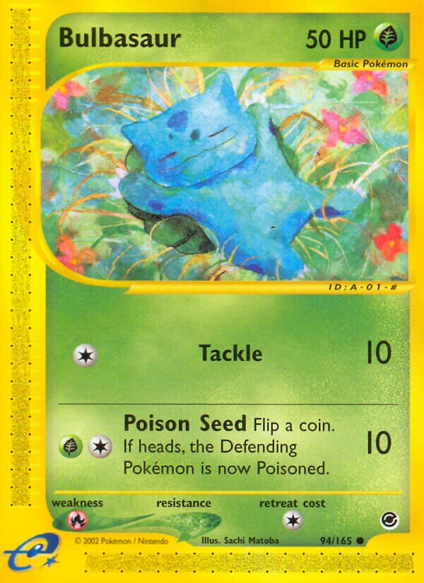 94/165 Bulbasaur EX Common