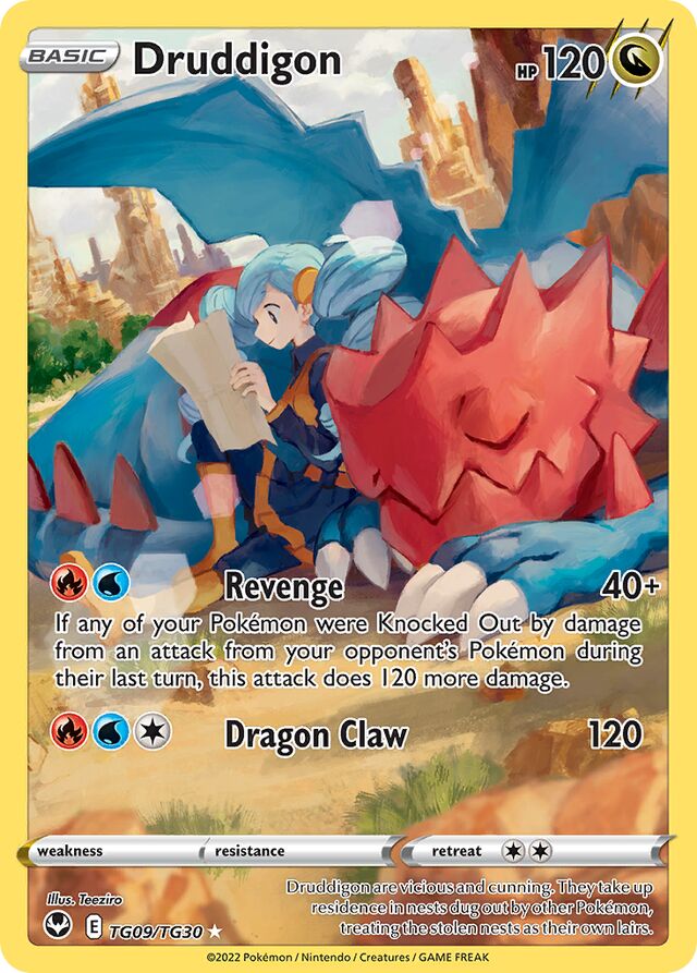 Druddigon Silver Tempest TG09/TG30 TGH