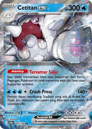 Cetitan ex (Presence of Champions 051/138)