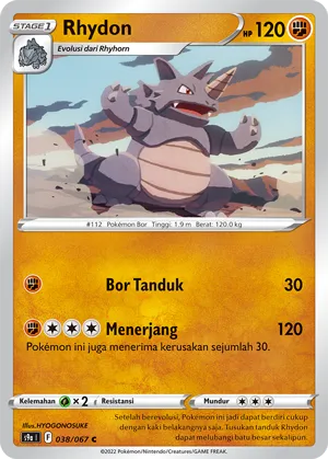 Rhydon (Battle Region 038/067)