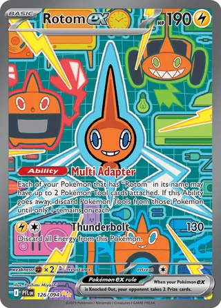 Rotom ex (Phantasmal Flames 126/094)