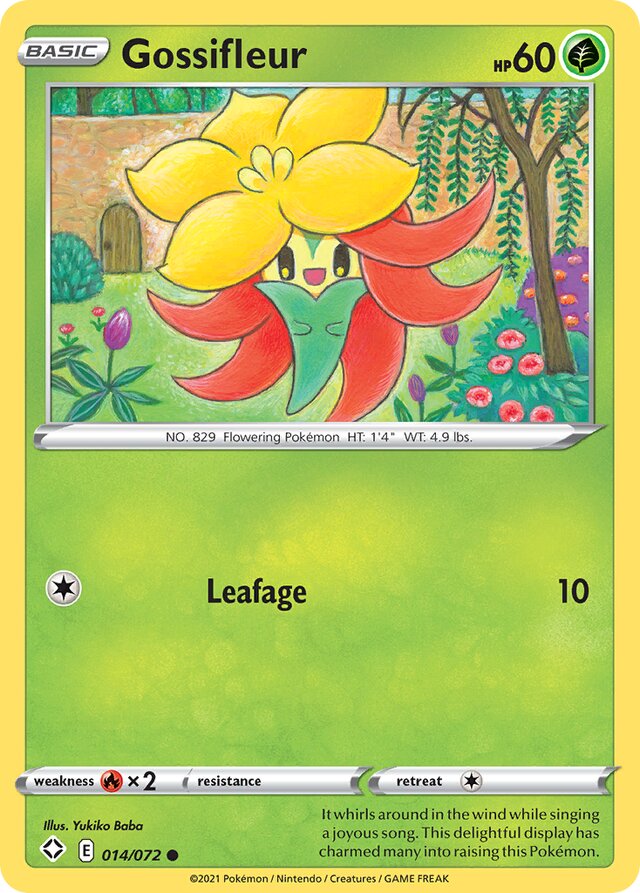 Gossifleur Shining Fates 014/072 Common