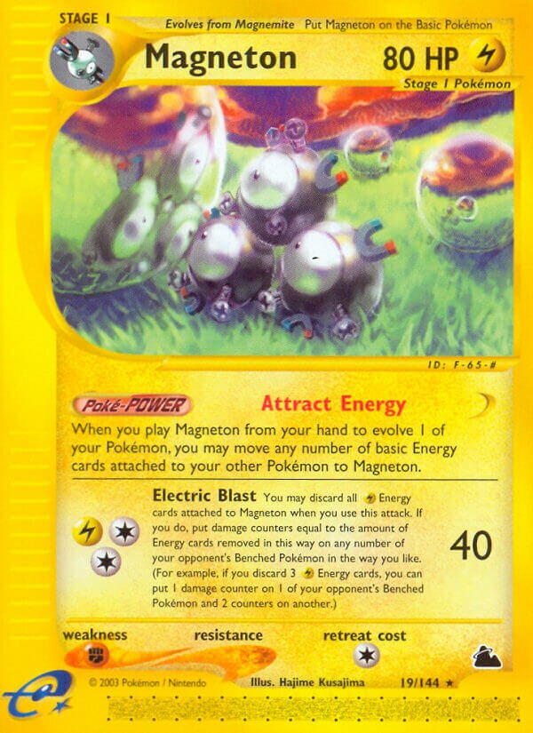 Why does ditto have a black line down the left hand side but Magnemite  doesn't? What does it mean. Looked at all my Skyridge cards and some do,  some don't. : r/pokemoncardcollectors