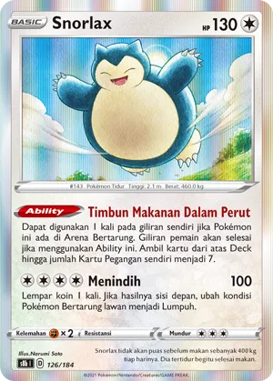 Snorlax (VMAX Climax 126/184)