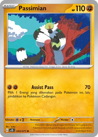 Passimian (Clay Burst 044/071)