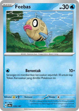 Feebas (Terastal Festival ex 035/187)