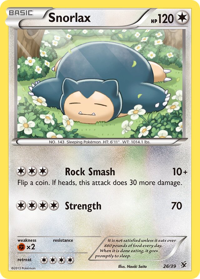 Snorlax Kalos Starter Set 26/39