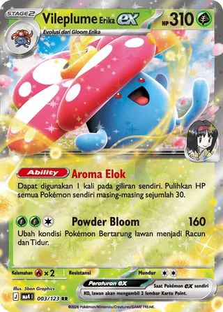 Erika's Vileplume ex (Void Blast 003/123)