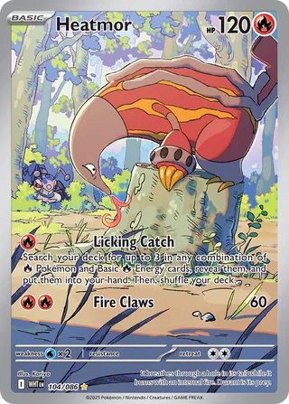 Heatmor (White Flare 104/086)