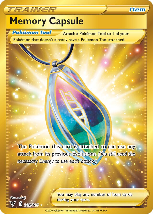 Memory Capsule Vivid Voltage 202/185 Rare Secret