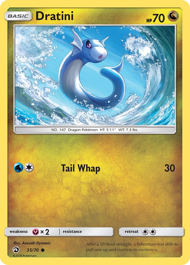 Dratini Dragon Majesty 35/70 Common