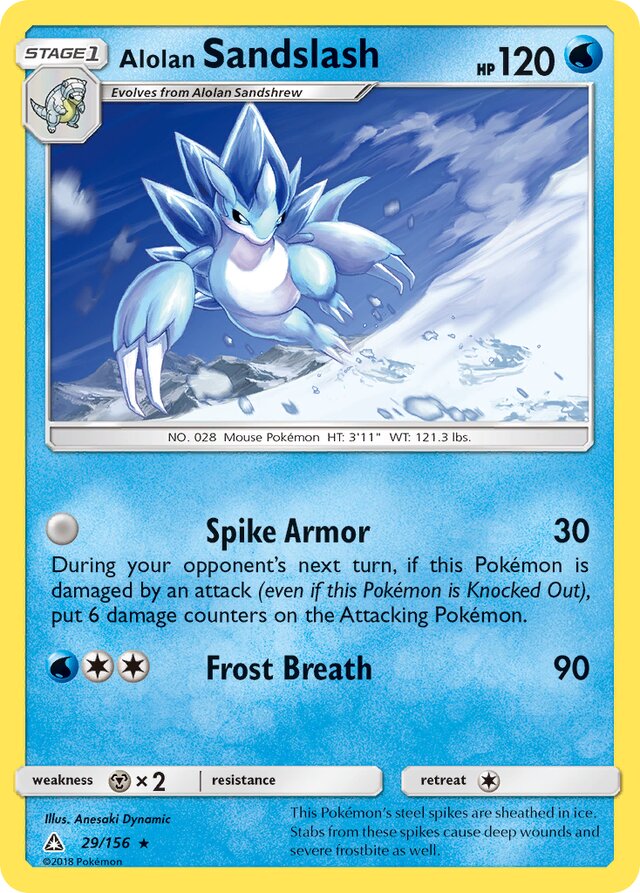 Alolan Sandslash Ultra Prism 29156 Tcg Collector 