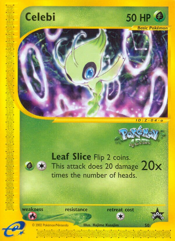 Celebi [Pokémon 4Ever] Wizards Black Star Promos 50 PROMO