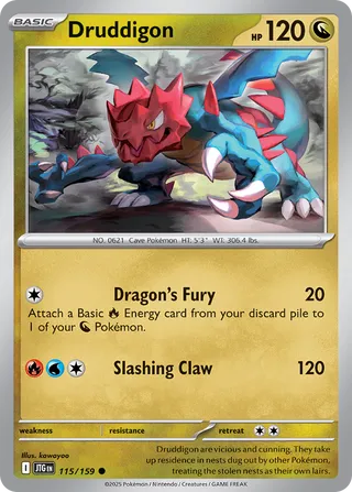 Druddigon (Journey Together 115/159)