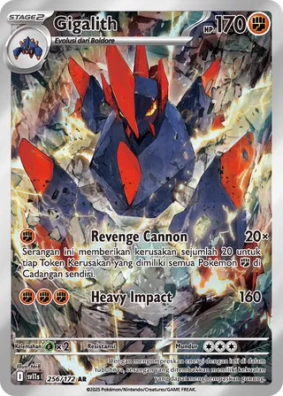 Gigalith (Black & White 256/172)