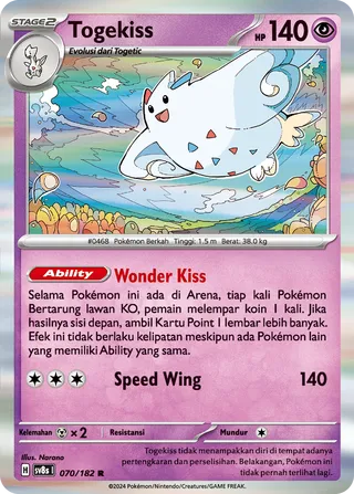 Togekiss (Stellar Lightning 070/182)