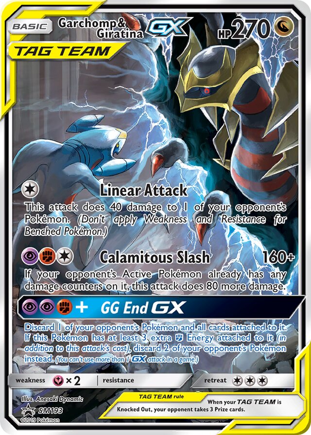 SM193 Garchomp & GiratinaTag Team GX SMP PROMO