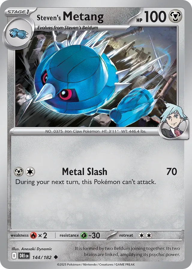 Steven's Metang Destined Rivals 144/182 Uncommon