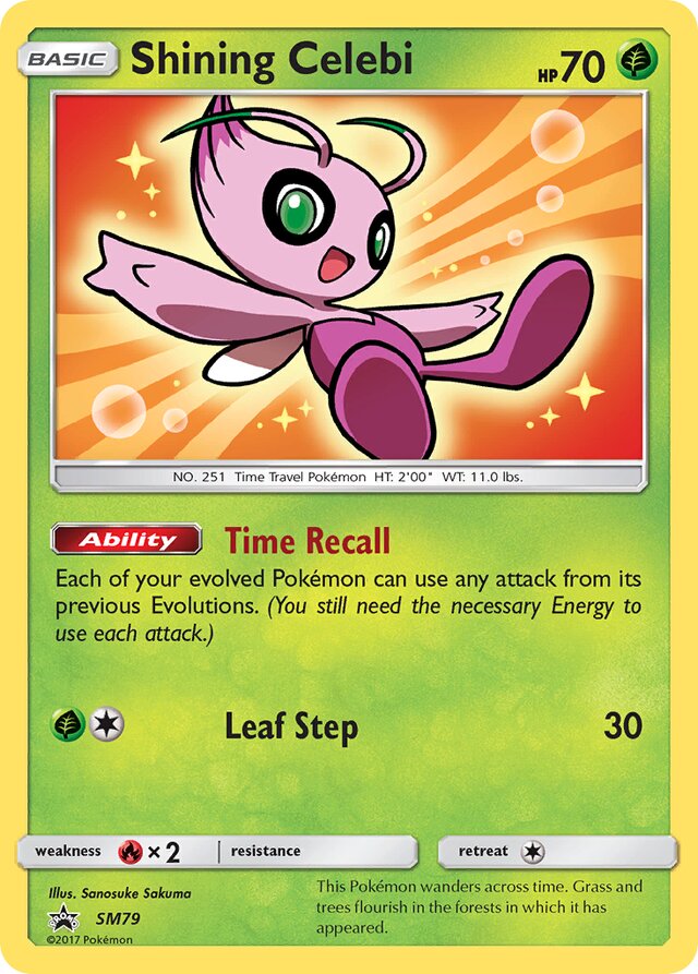 SM79 Shining Celebi SMP PROMO