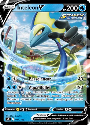 Inteleon V (Strength V Starter Deck 044/159)