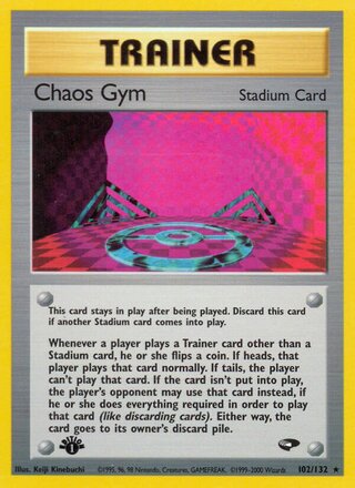 Chaos Gym (Gym Challenge 102/132)