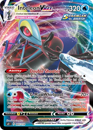 Inteleon VMAX (Strength V Starter Deck 045/159)