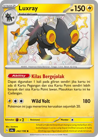 Luxray (Shiny Treasure ex 242/190)