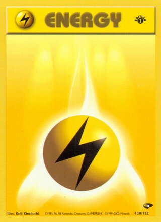 Lightning Energy (Gym Challenge 130/132)