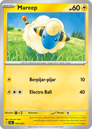 Mareep (Fuecoco & Ampharos ex Starter Deck ex 005/021)