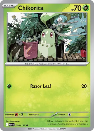 008/132 Chikorita MEG Common