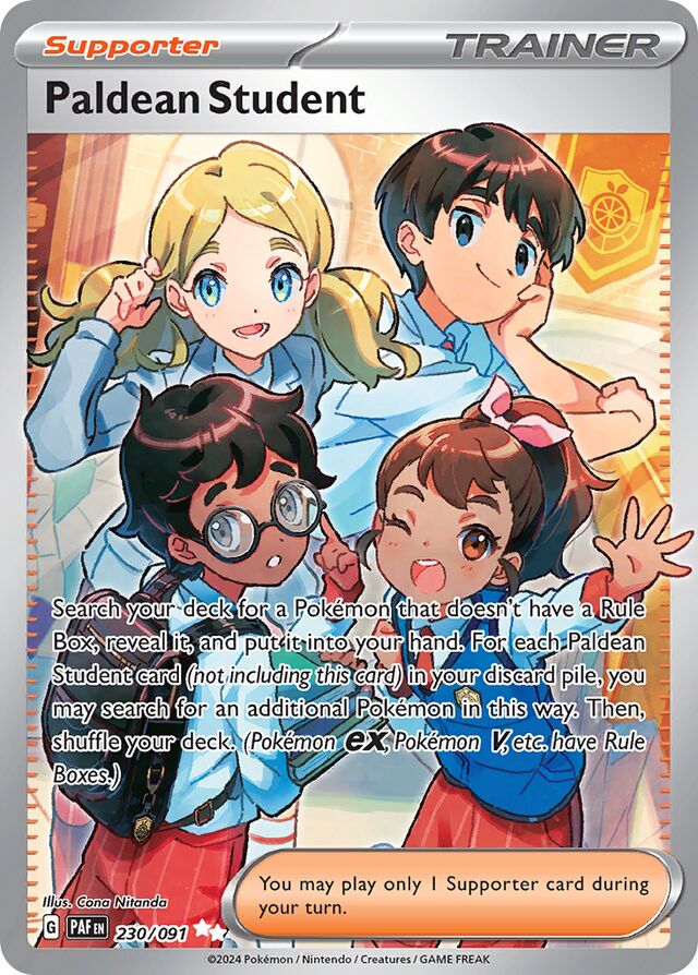 Paldean Student Paldean Fates 230/091 Ultra Rare
