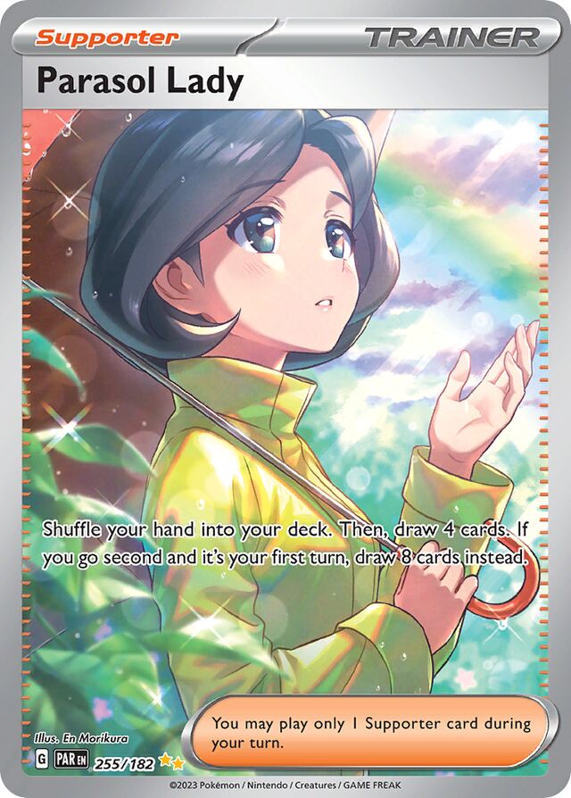 Parasol Lady Paradox Rift 255/182 Special Illustration Rare