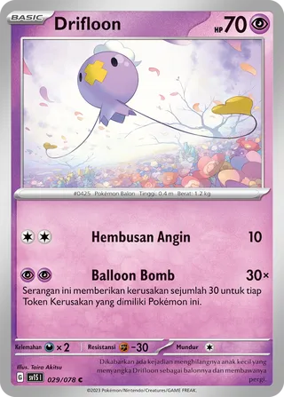 Drifloon (Scarlet ex 029/078)