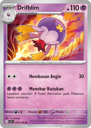Drifblim (Scarlet ex 030/078)