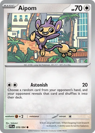 Aipom (Phantasmal Flames 078/094)