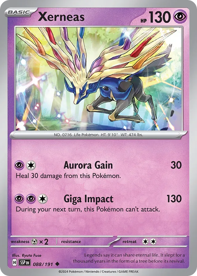 088/191 Xerneas SSP Uncommon