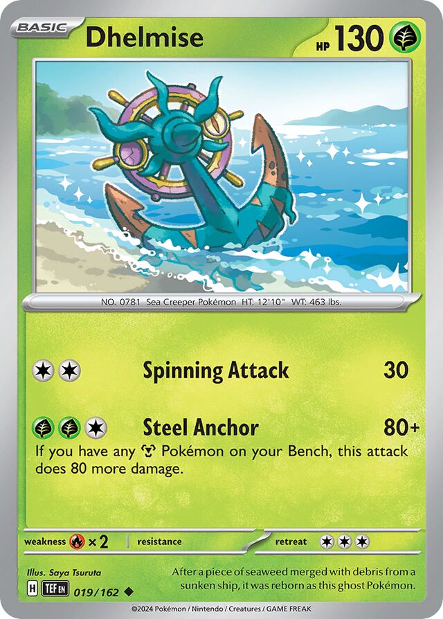 Dhelmise Temporal Forces 019/162 Uncommon