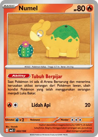 Numel (MEGA Dream ex 022/193)