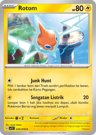 Rotom (Violet ex 030/078)