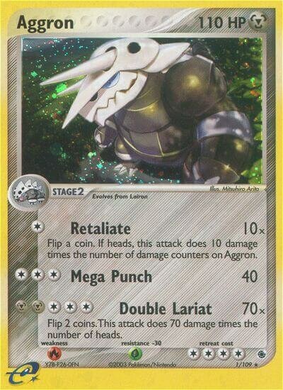 1/109 Aggron RS Rare Holo