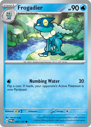 Frogadier (Twilight Masquerade 057/167)
