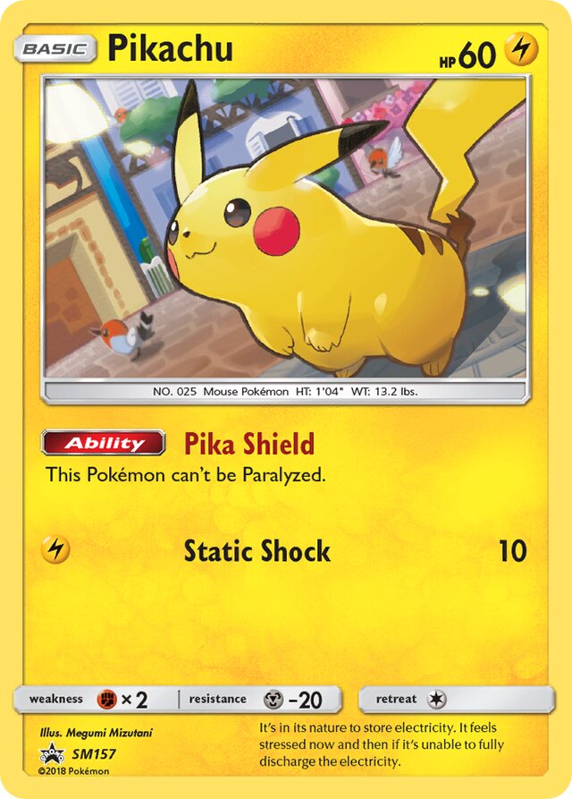 SM157 Pikachu SMP PROMO