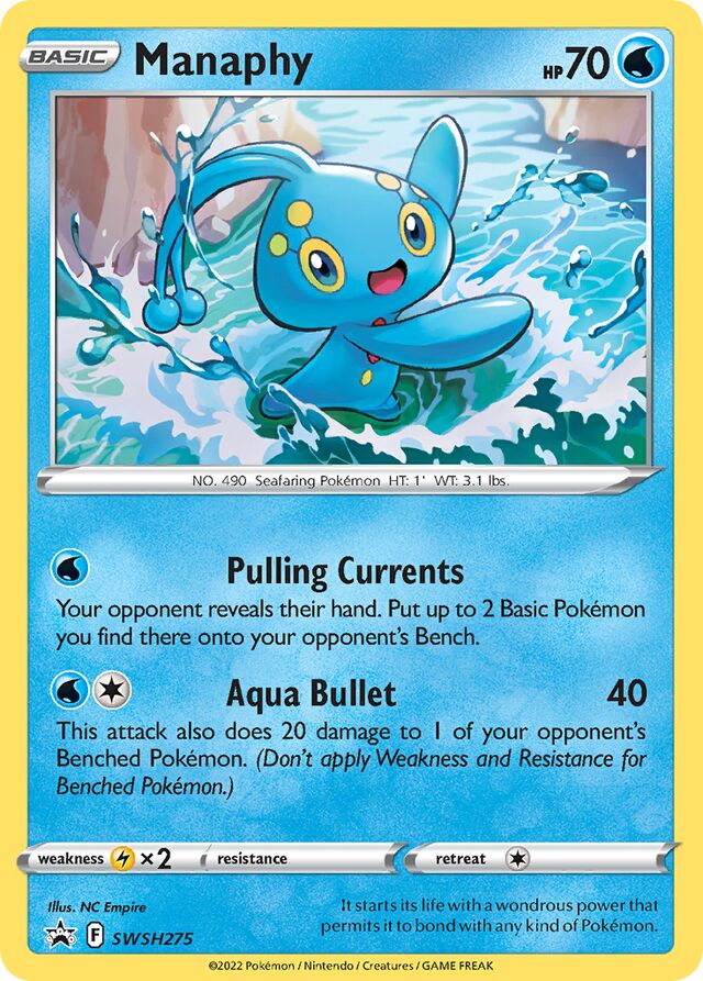 SWSH275 Manaphy SSP PROMO
