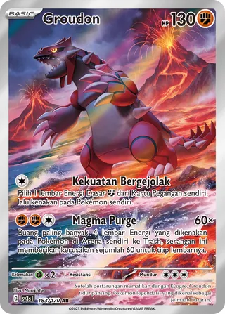 Groudon (Black Shine 183/170)